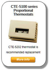 CTE-5100 Series Thermostats