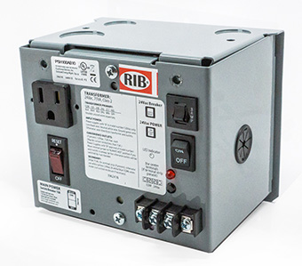PSH100AB10 psh100ab10, AC Power Supply, 100VA, enclosed, 120 VAC to 24 VAC, 10A breaker, aux. output, terminal strip