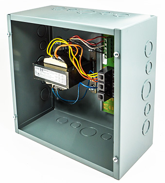 PSH300A psh300a, AC Power Supply, (3) 100VA, enclosed, 120/240/277/480 VAC to 24 VAC, terminal strip