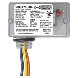 RIB2421C-N4 rib2421c-n4, 10 amp relay, functional devices relay